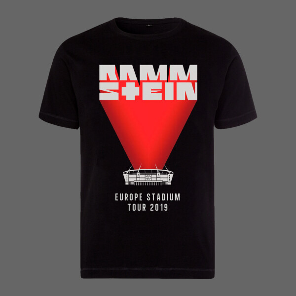 Rammstein europe stadium tour t shirt on sale