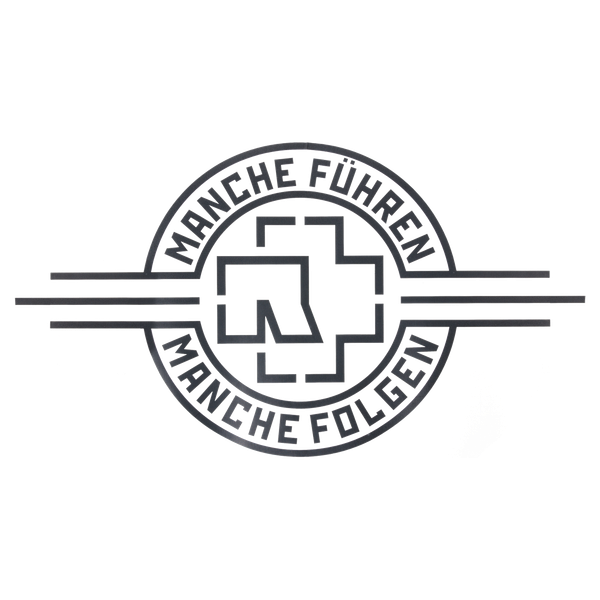 Rammstein T-Shirt "Manche Führen, Manche Folgen" (Gebraucht) In