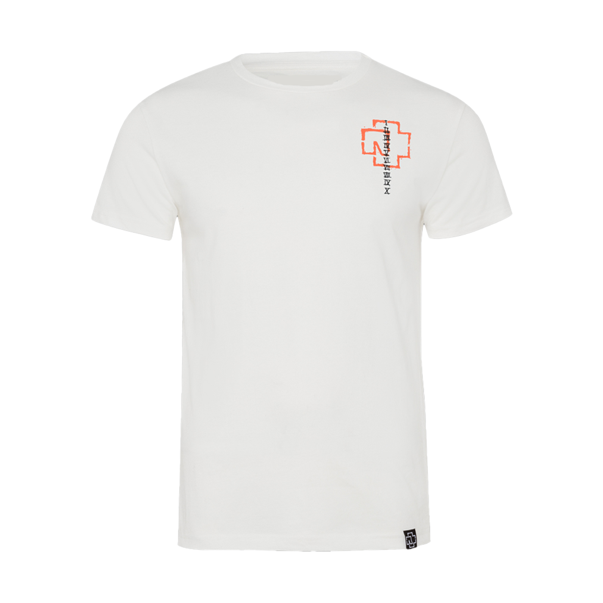 【RONRON】24SS ROSY APPLIQUE CROP T SHIRT WHITE ROSY APPLIQUE CROP T SHIRT WHITE - RONRON 론론
