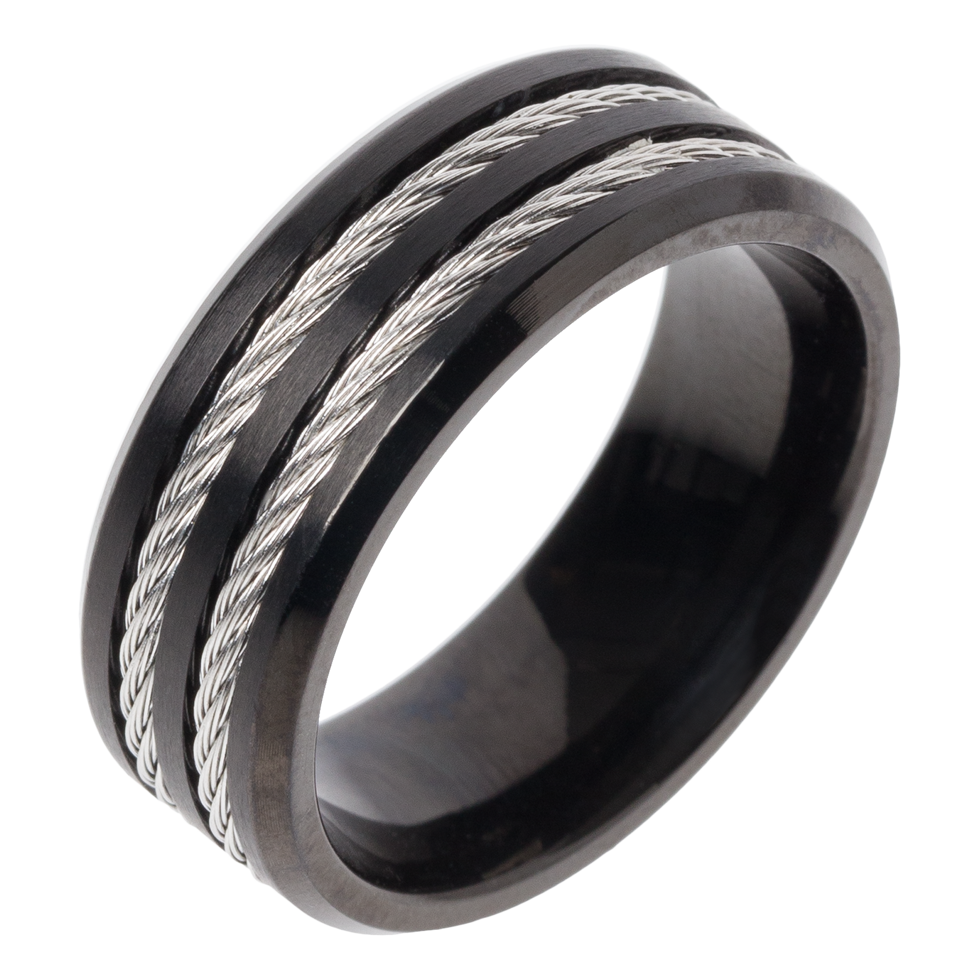 ラムシュタイン　公式リング Stainless Steel Ring ”Schwarzes Blut” | Rammstein-Shop