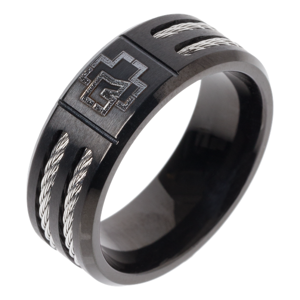 ラムシュタイン　公式リング Sterling Silver Ring “Rammstein” | Rammstein-Shop