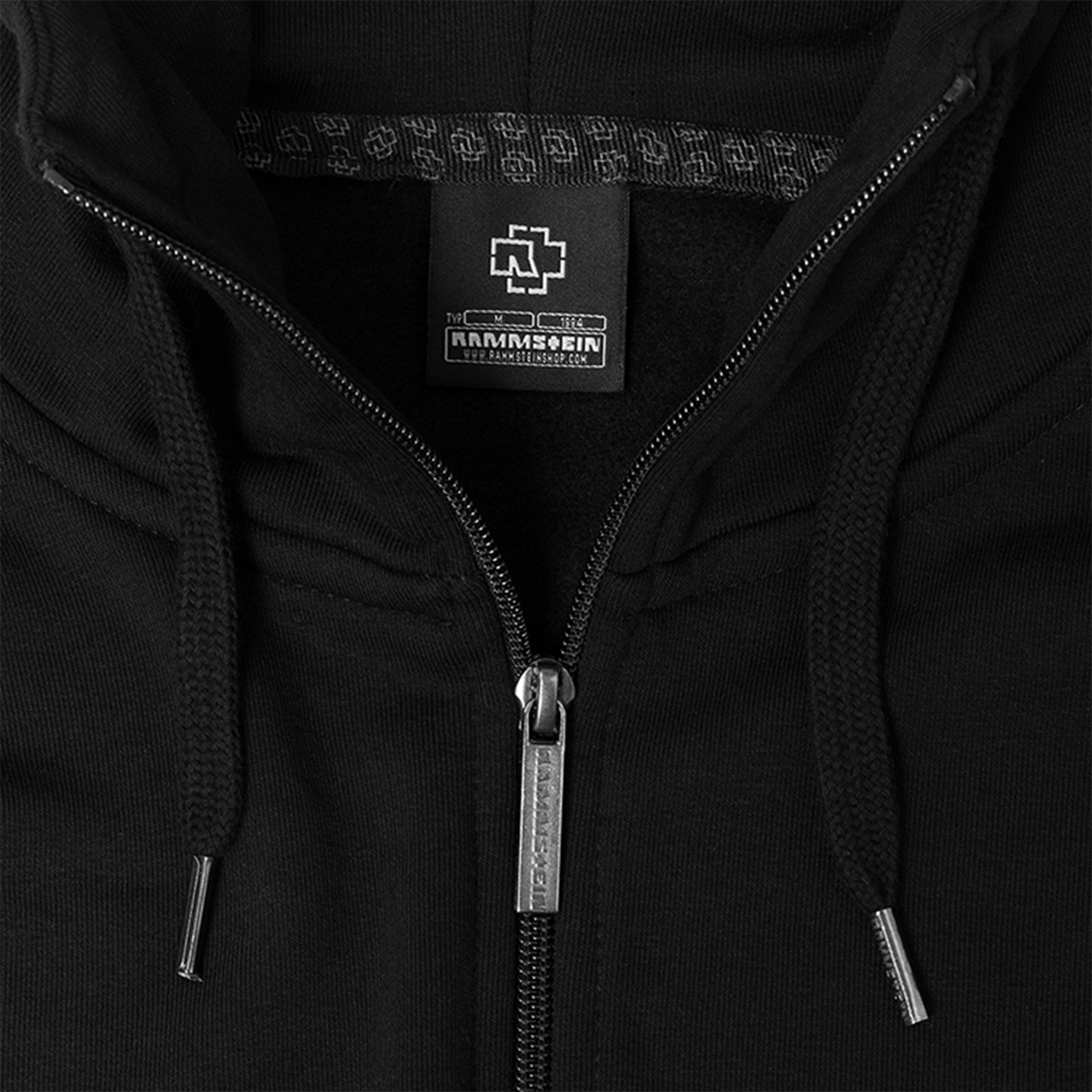 Zipper Rammstein Hoodie Herren Zipped Hoodies Metalshop Official 