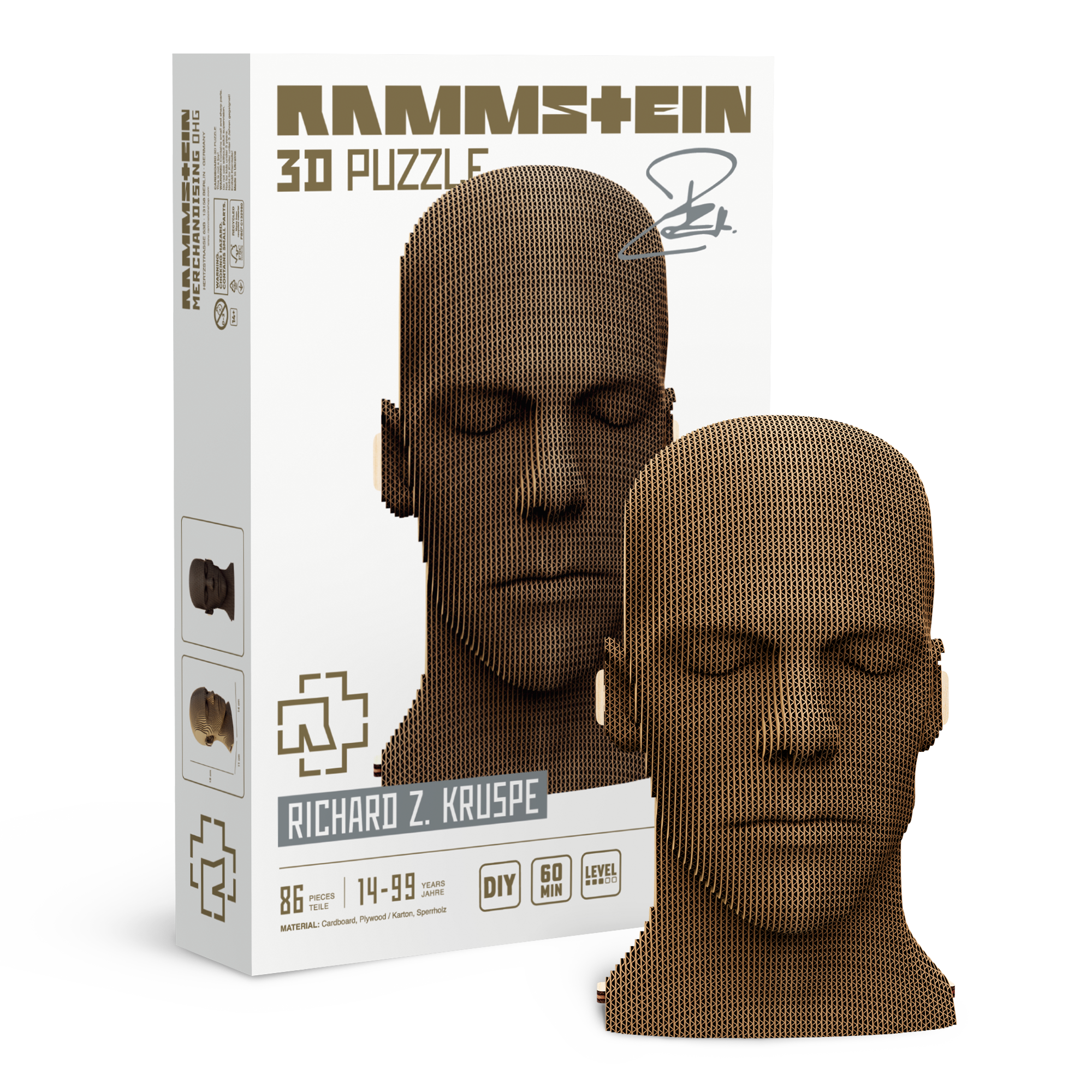 3D Puzzle ”Richard Z. Kruspe” Bust | Rammstein-Shop 3D Puzzle ”Richard Z. Kruspe” Bust | Rammstein-Shop