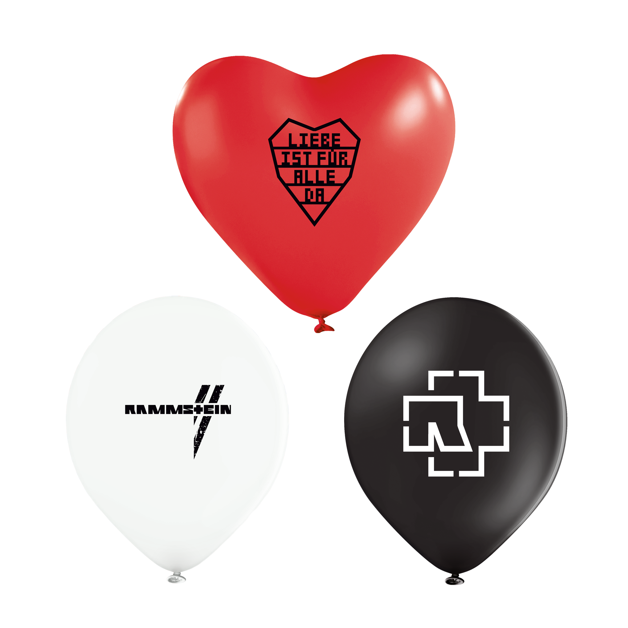 Set of 12 balloons | Rammstein-Shop