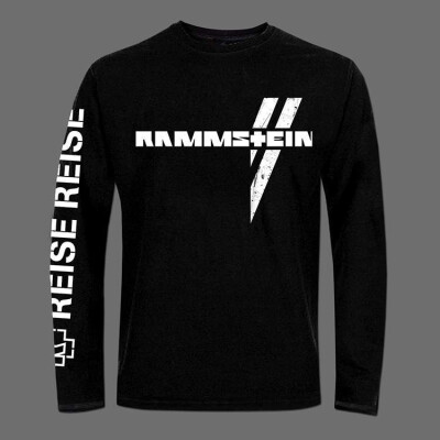 Men S Rammstein Long Sleeved Weisses Kreuz Shirt Rammstein Shop