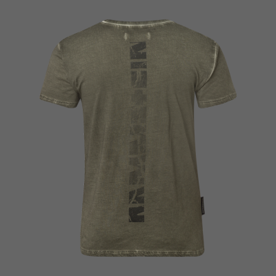 T-shirt ”Broken Logo” *olive*