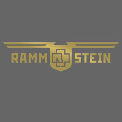 Rammstein Autoaufkleber schwarz, Offizielles Band Merchandise  (aussenklebend) 99cm Heckscheibe : : Auto & Motorrad